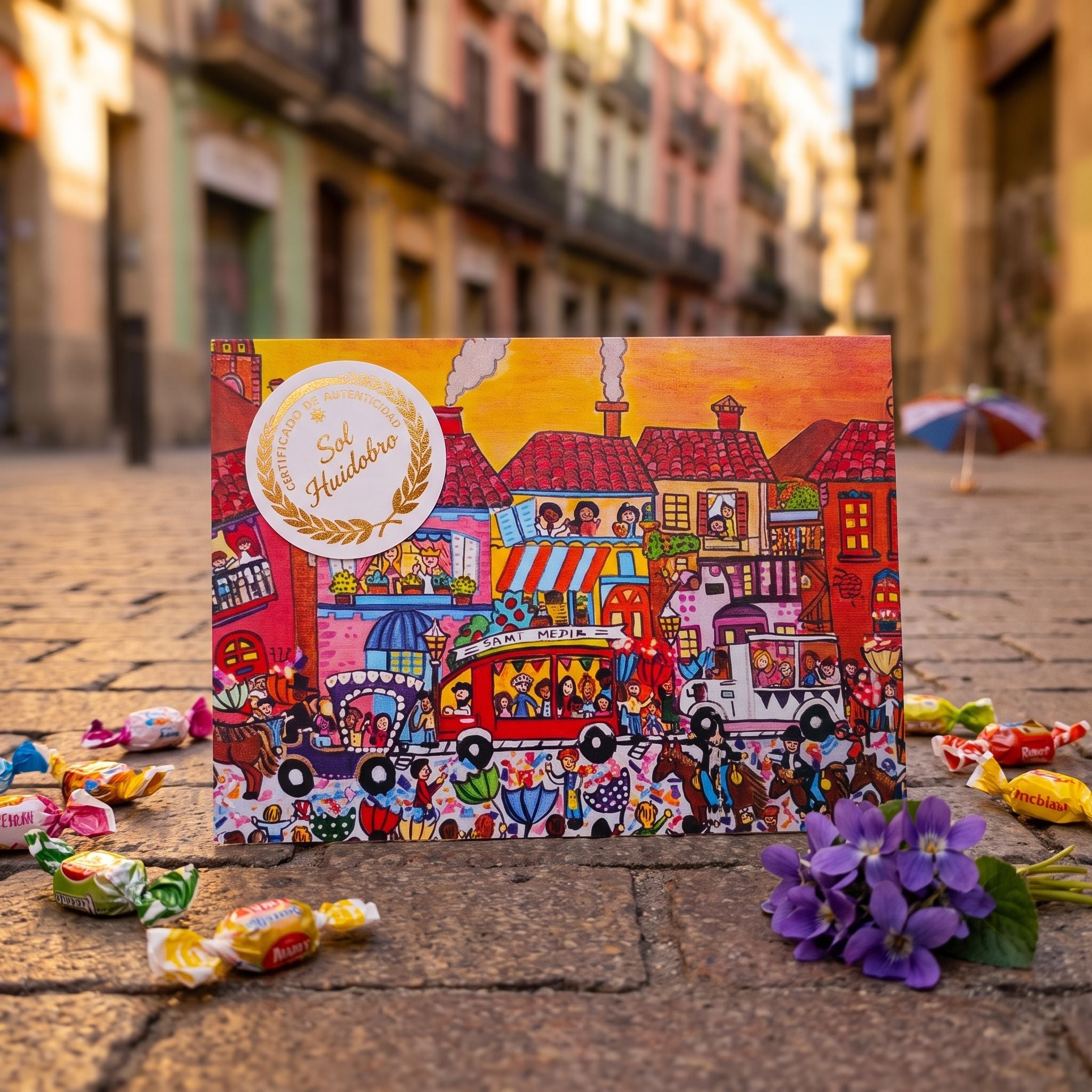 Postal Sant Medir, la fiesta más dulce | Sol Huidobro